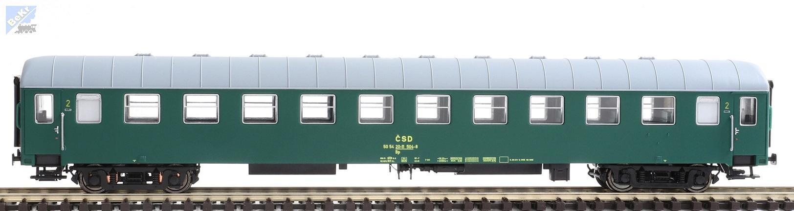 Igra model 97200016 Osobní 4-osý vůz 2. tř. Bp Depo-Ústí n. L. ČSD