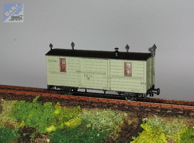PMT 53209 Služební, zavazadlový 2-osý vůz Z.O.J.E.