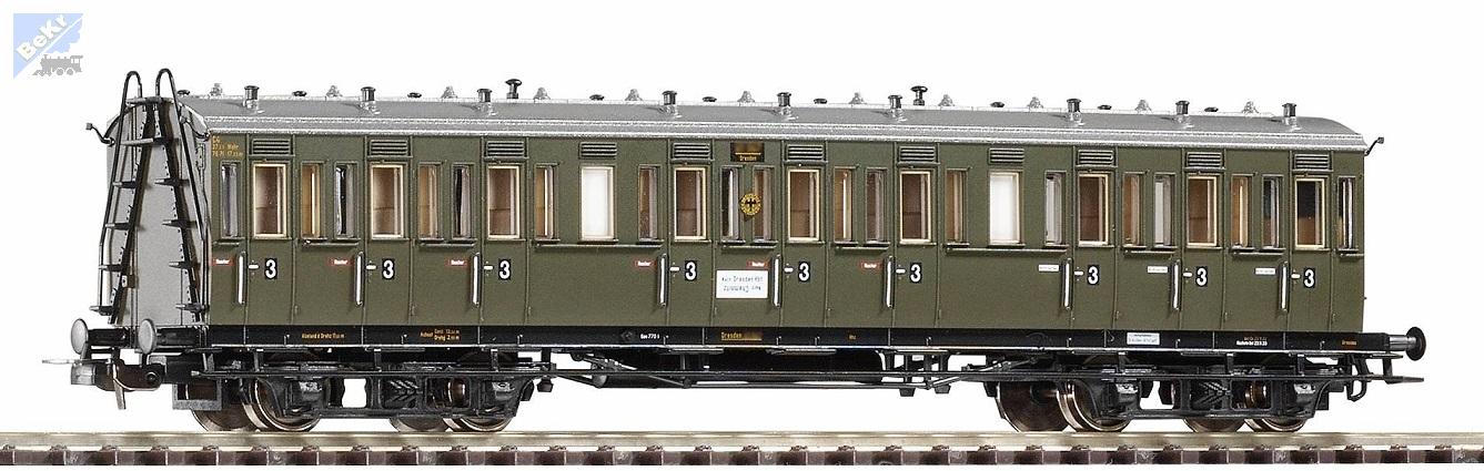 Piko 53332 Osobní 4-osý vůz 3.tř. C4 DRG