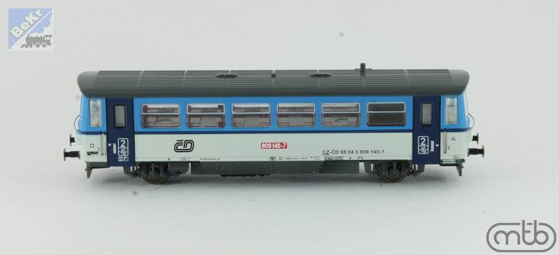 MTB 809140 Motorový vůz 809 140-7 ČD Najbrt