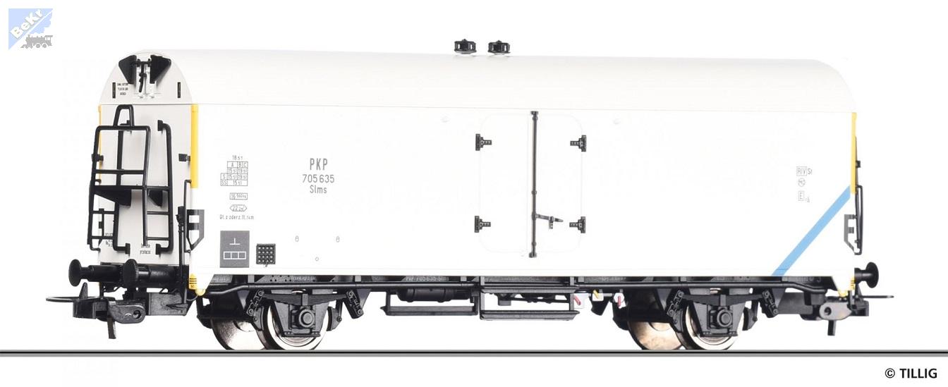 Tillig 76806 Chladírenský 2-osý vůz Slms PKP