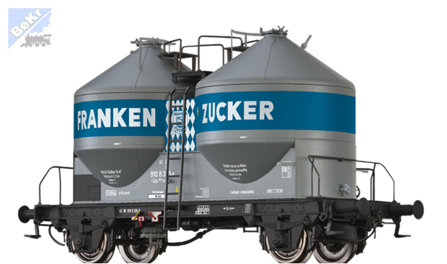 Brawa 50533 Nádobový 2-osý vůz Ucs 909 "FRANKEN ZUCKER" DB