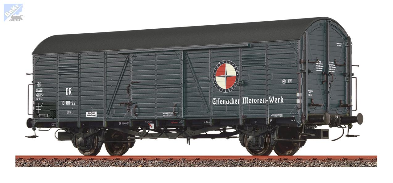 Brawa 50476 Uzavřený 2-osý vůz Gltu "EISENACHER MOTOREN-WERK" DR