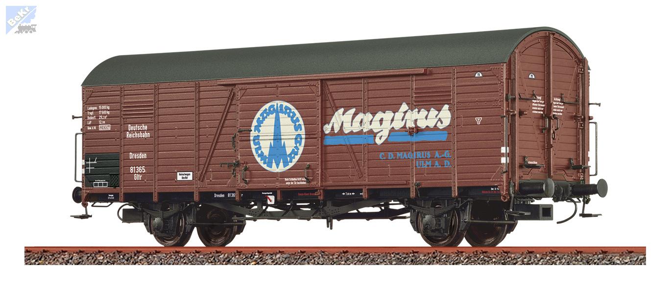 Brawa 50474 Uzavřený 2-osý vůz Gltr "MAGIRUS" DRG