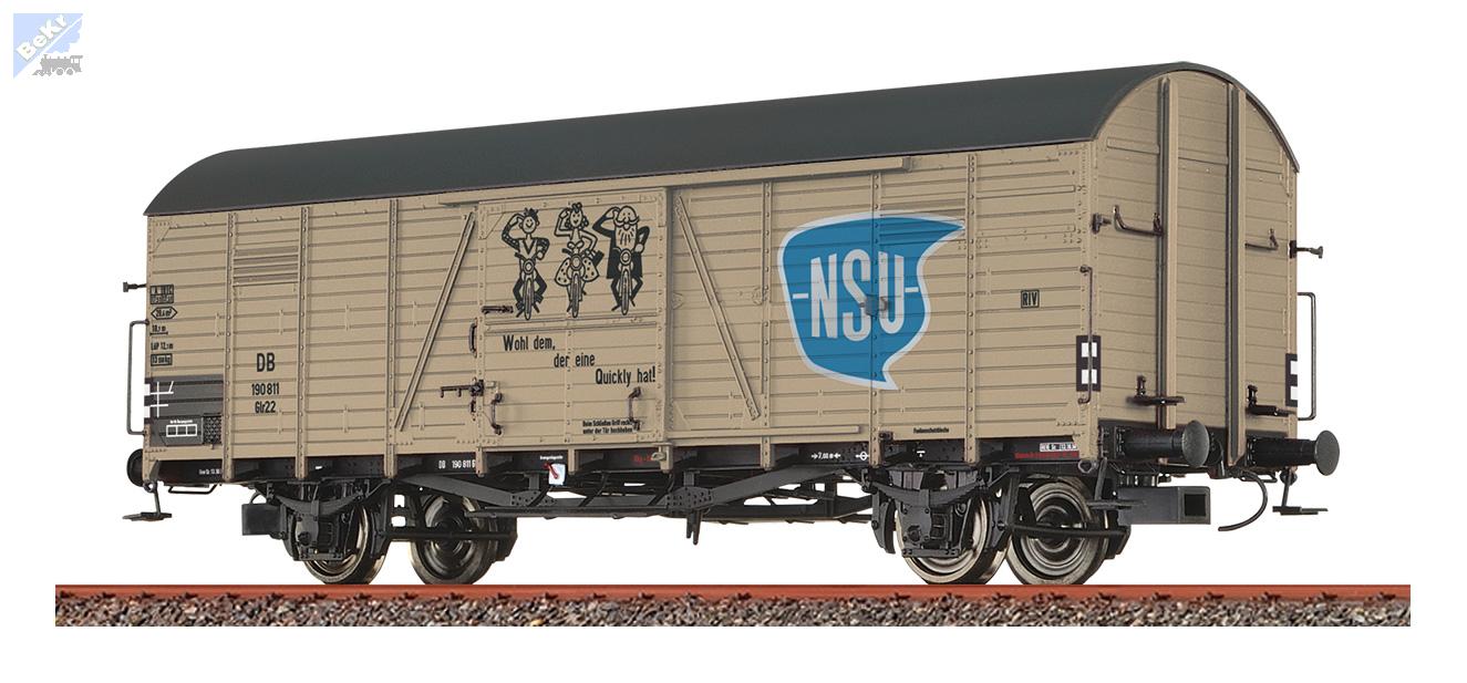 Brawa 50471 Uzavřený 2-osý vůz Glr 23 "NSU" DB