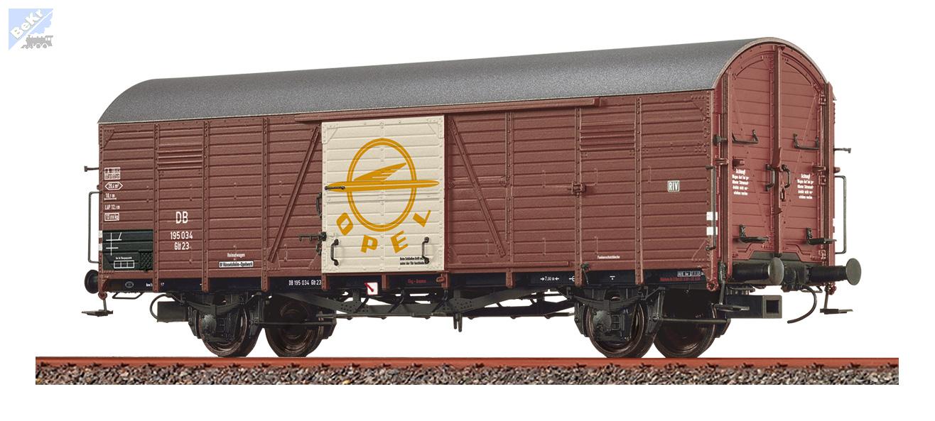 Brawa 50465 Uzavřený 2-osý vůz Glt 23 "OPEL" DB !!! AKCE !!!