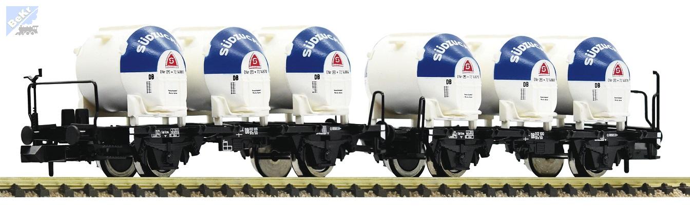 Fleischmann 823307 Set dvou nádobových 2-osý vozů Bts "Südzucker" DB