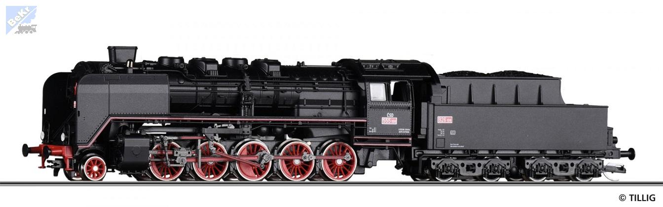 Tillig 04291 Parní lokomotiva BR 555.108 ČSD