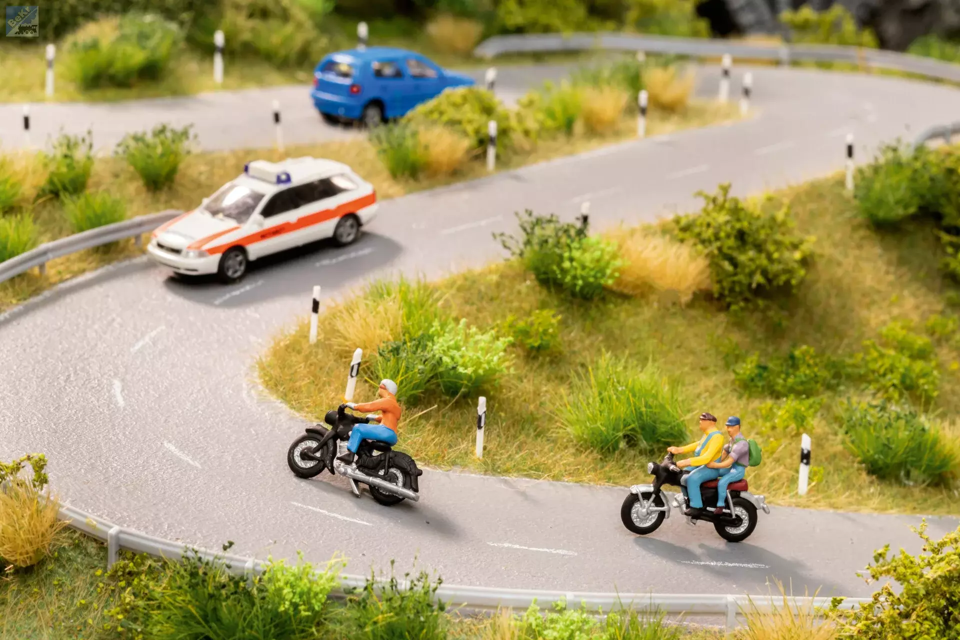 Noch 12844 Zvuková scéna - motocykl, 2ks + zvukový modul