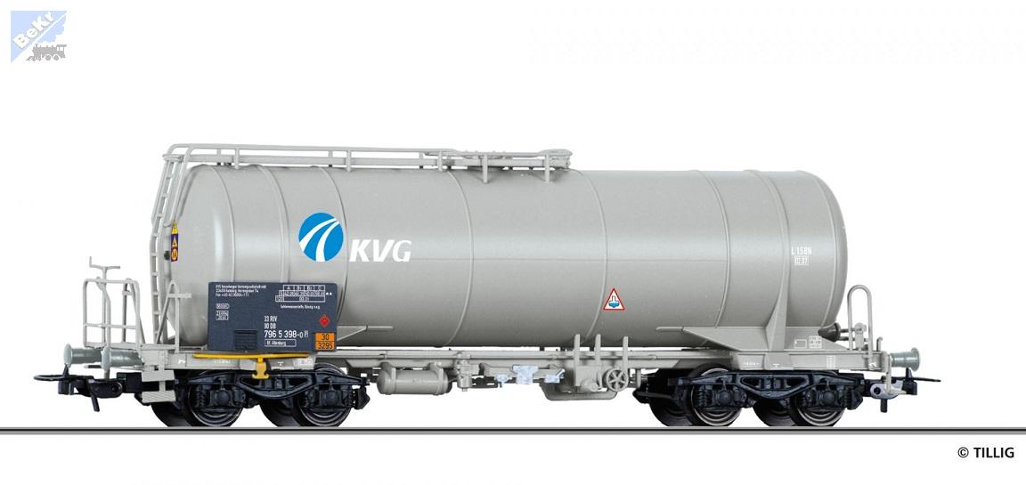 Tillig 77023 Kotlový 4-osý vůz "KVG" DB AG