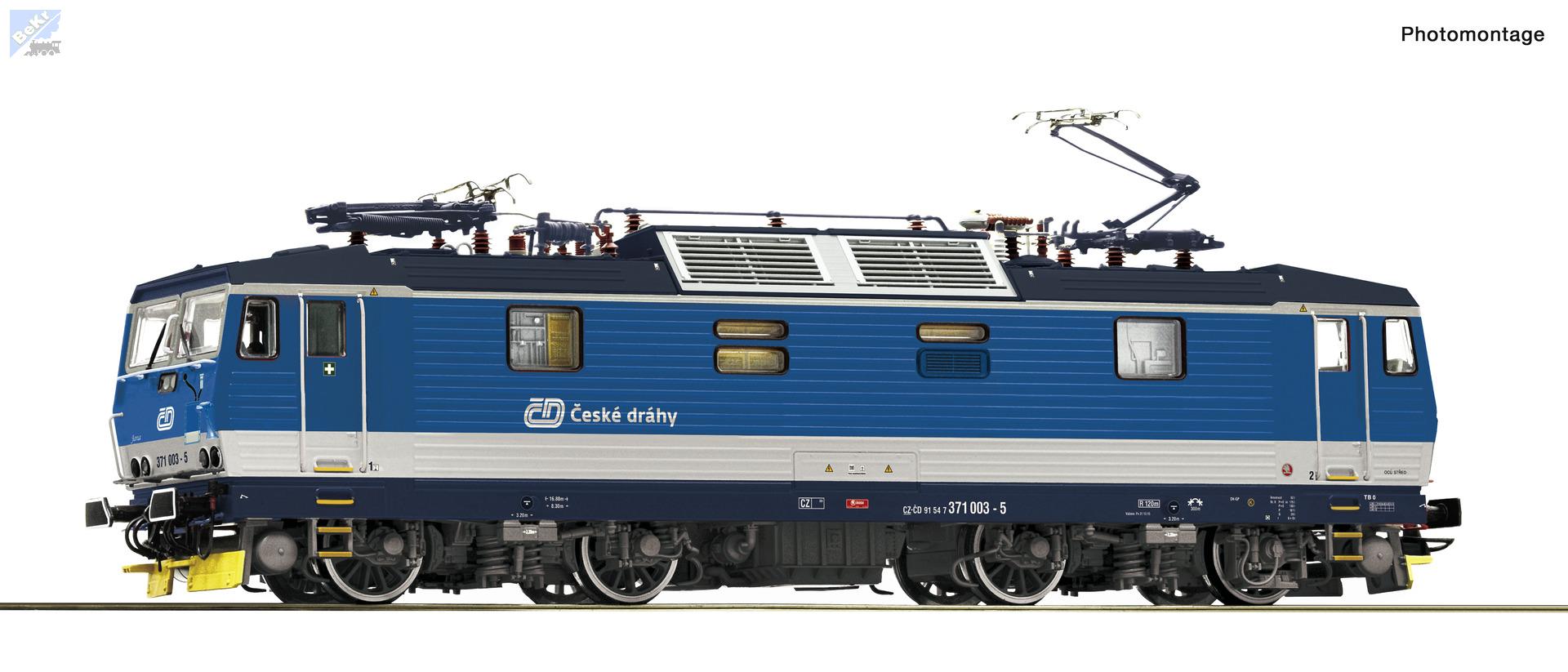 Roco 71227 Elektrická lokomotiva 371 003-5 ČD