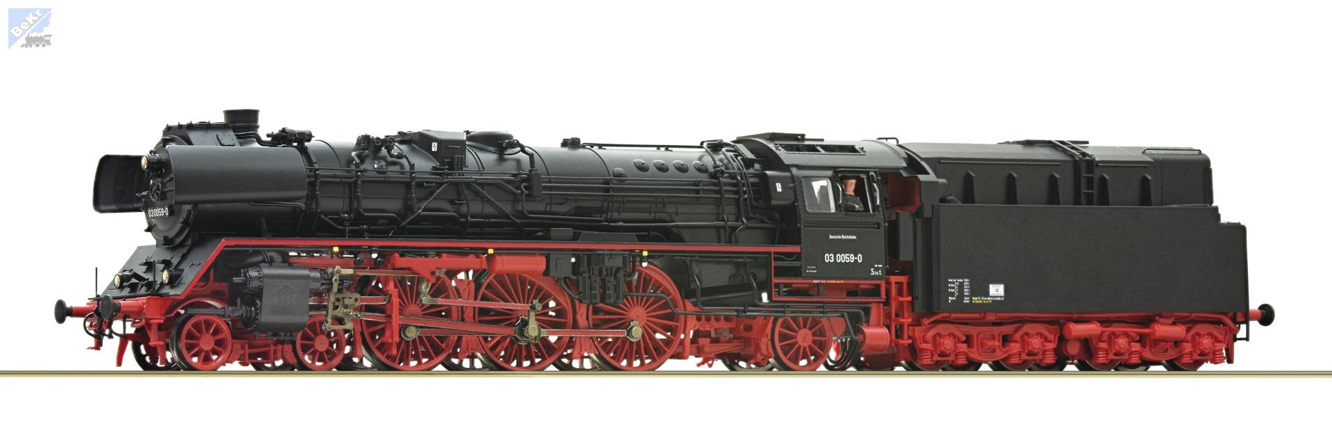 Roco 70067 Parní lokomotiva BR 03 0059-0 DR „Rekoloky“