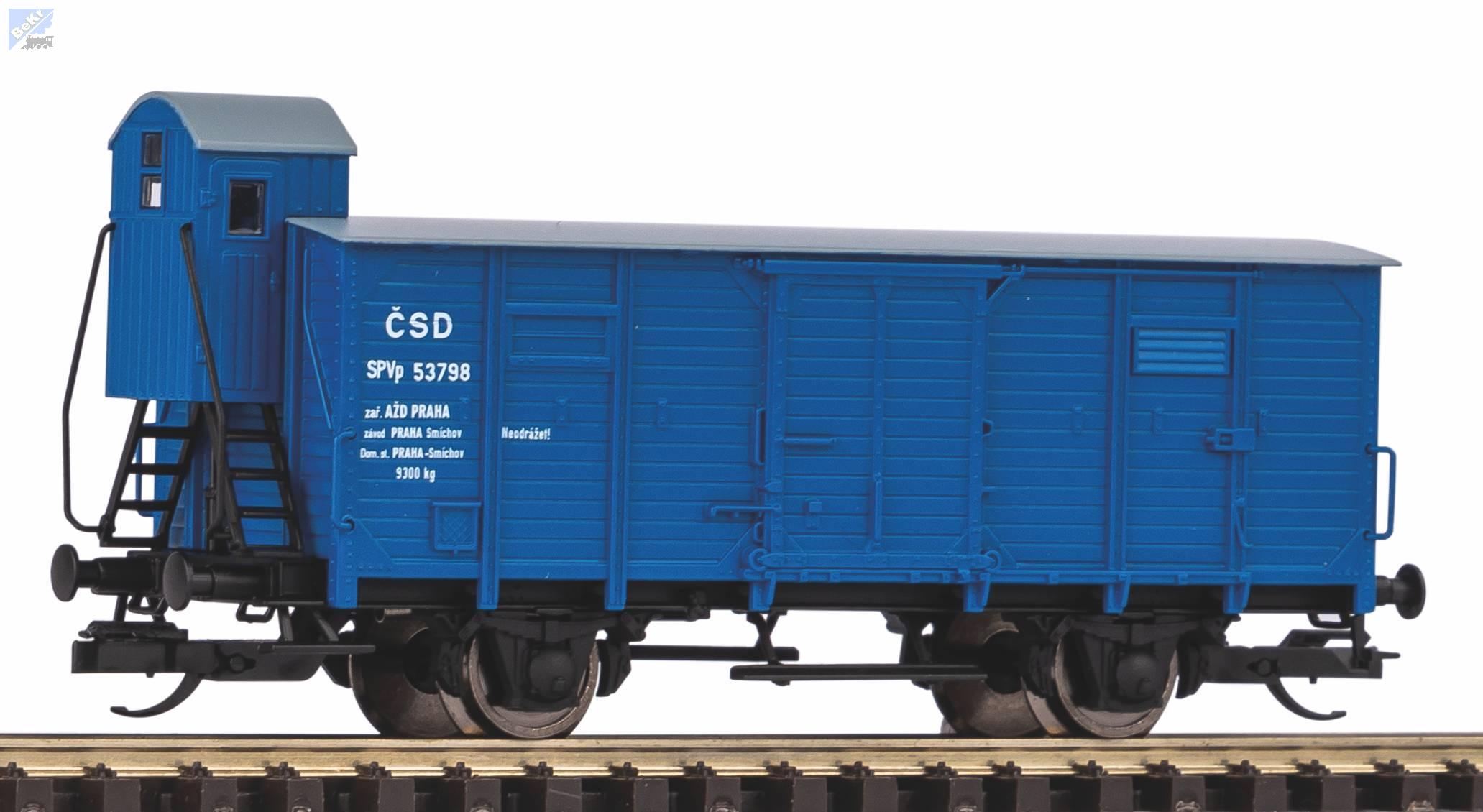 Piko 47768 Uzavřený 2-osý vůz SPVp s brzdařskou budkou , AŽD Praha ČSD