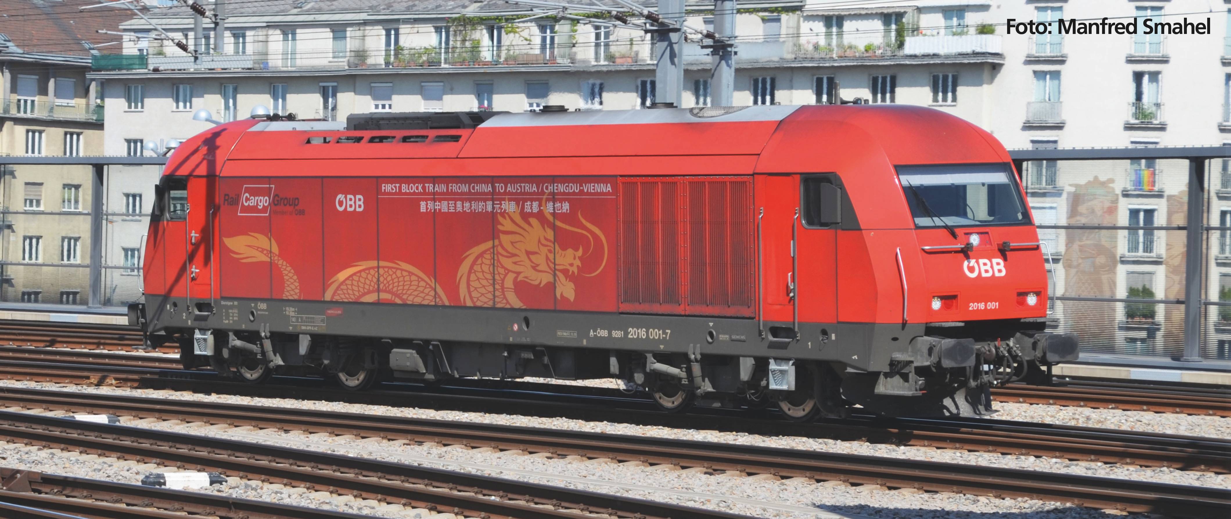 Piko 57995 Dieselová lokomotiva Rh 2016 Herkules Hedvábná stezka ÖBB