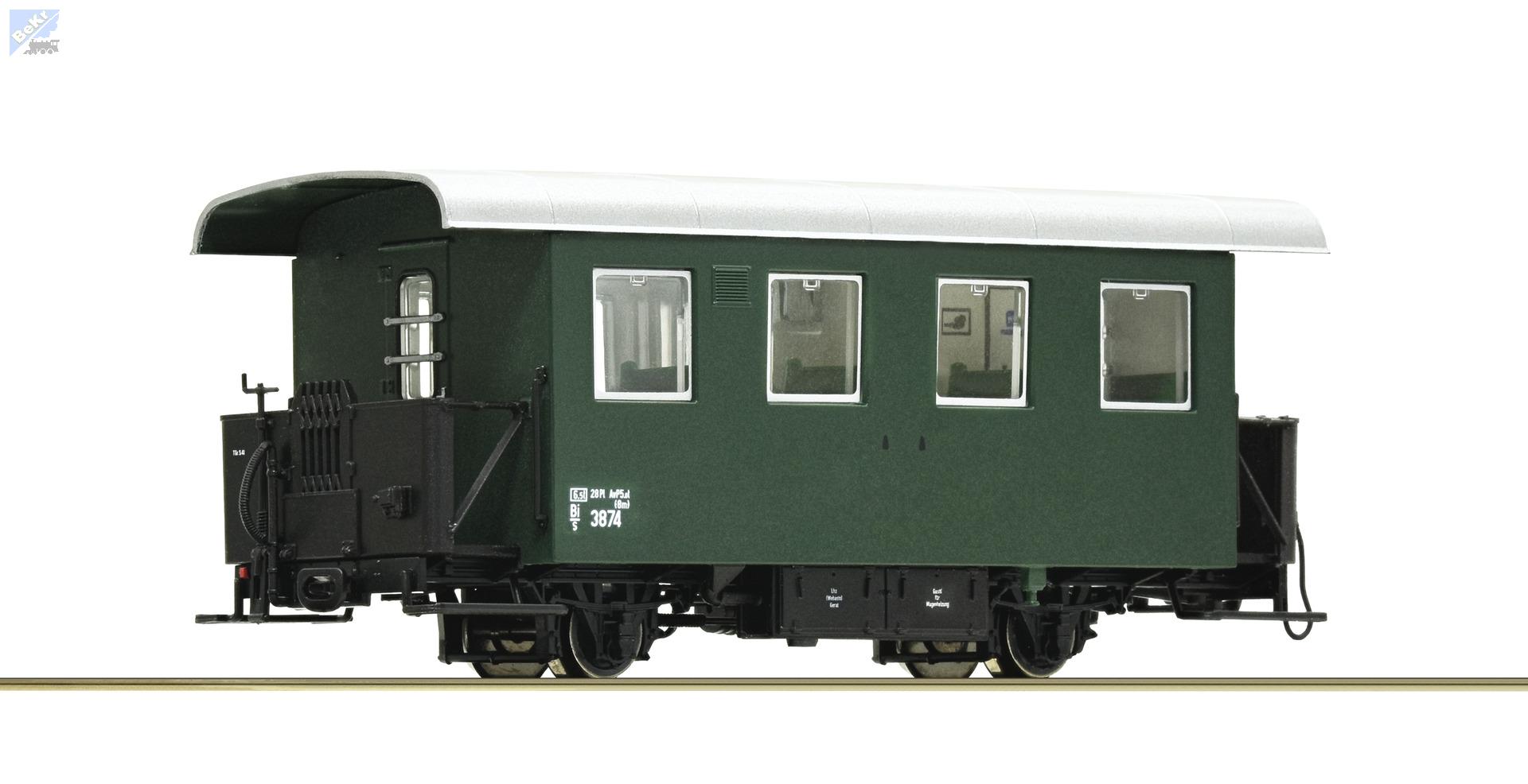 Roco 34102 Osobní 2-osý vůz 2./tř. Bi/s, s toaletou ÖBB