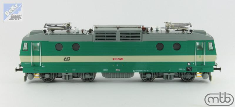 MTB 163047 Elektrická lokomotiva 163 047-4 ČD Pershing