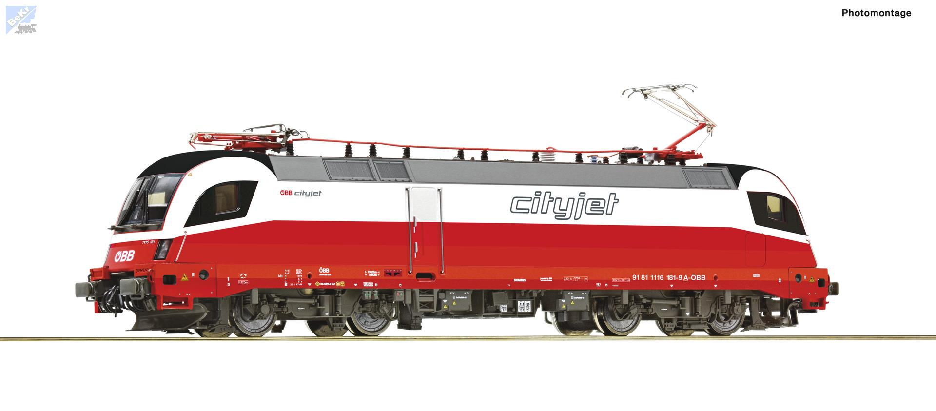 Roco 7500024 Elektrická lokomotiva 1116 181-9 Cityjet ÖBB Taurus