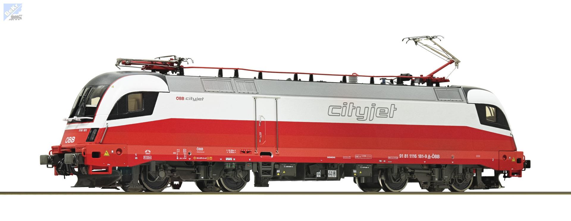 Roco 7510024 Elektrická lokomotiva 1116 181-9 Cityjet ÖBB Taurus se zvukem