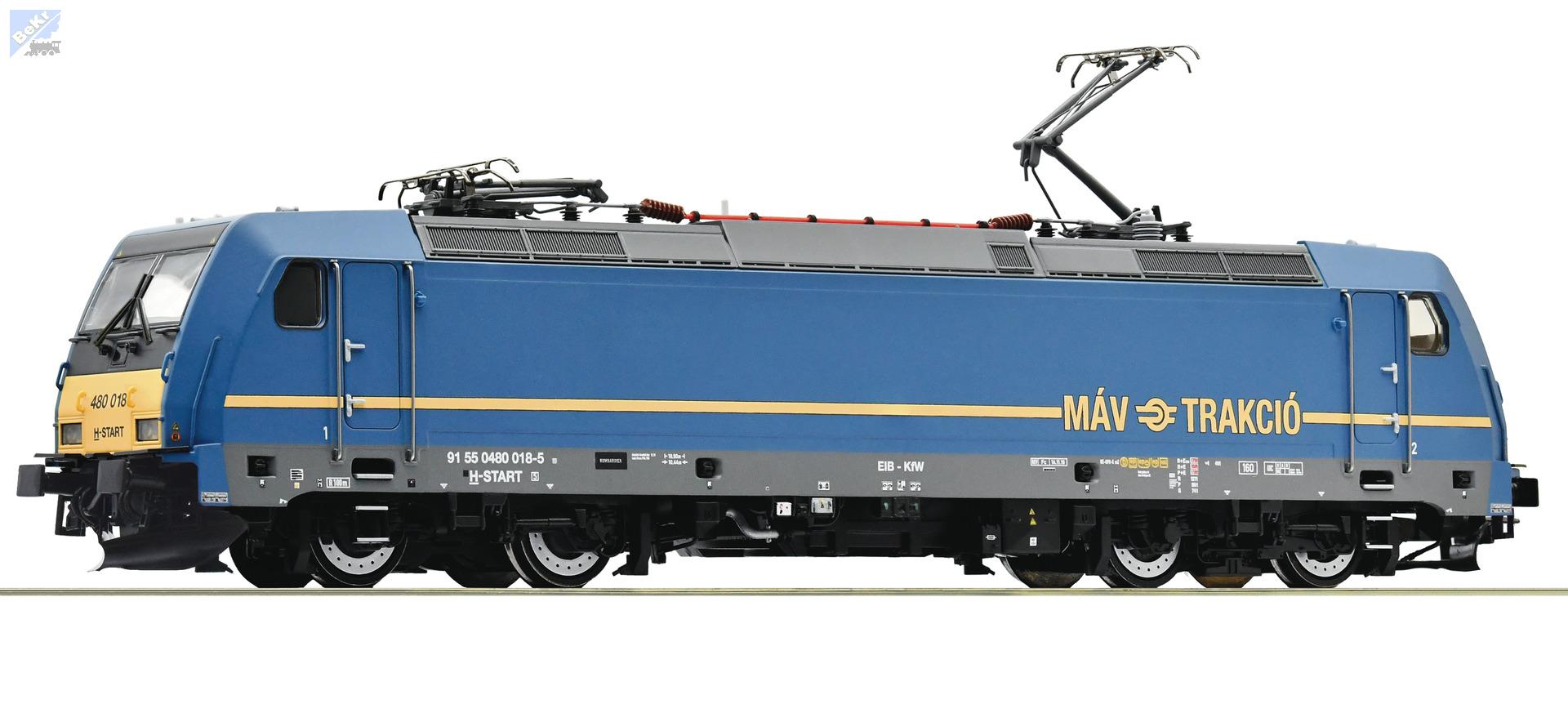 Roco 73339 Elektrická lokomotiva 480 018-5 TRAXX MÁV se zvukem !!! AKCE !!!