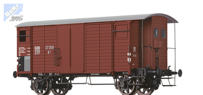 Brawa 47900 Uzavřený 2-osý vůz K2 SBB