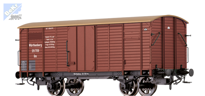 Brawa 49884 Uzavřený 2-osý vůz Gm K.W.St.E.