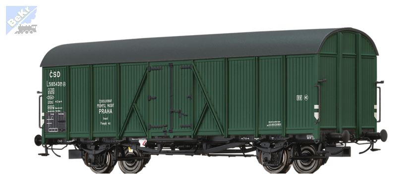 Brawa 47641 Chladírenský 2-osý vůz L ČSD