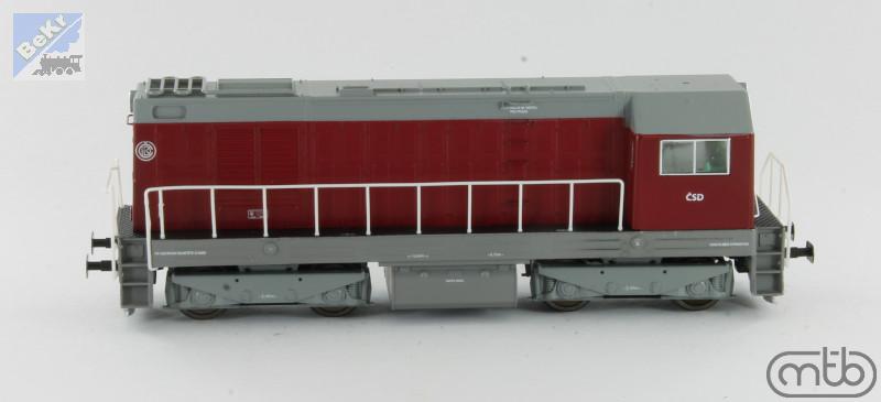 MTB 4581106 Dieselová lokomotiva T458 1106 ČSD Velký Hektor