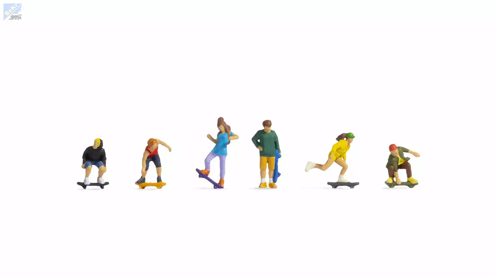 Noch 15889 Skateboardisté 6ks
