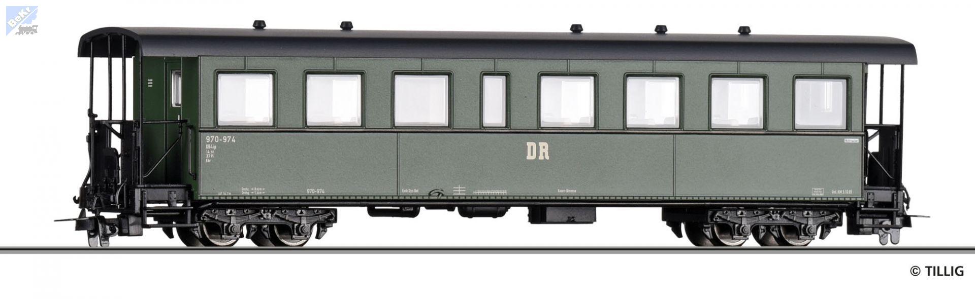 Tillig 03986 Osobní 4-osý vůz KB4ip DR