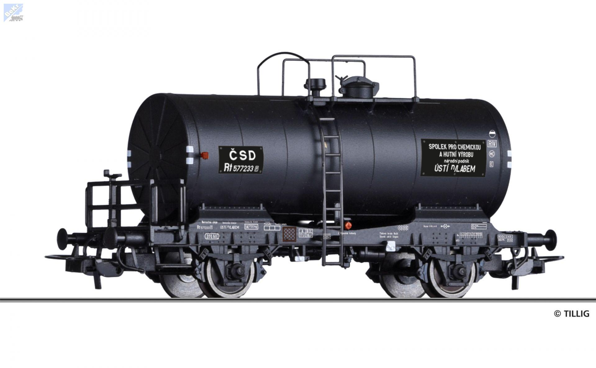 Tillig 77024 Cisterna 2-osá Rt „SPOLCHEMIE“ ČSD