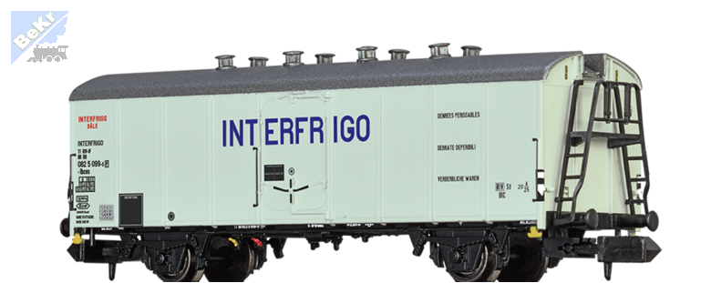 Brawa 67120 Chladírenský 2-osý vůz Ibces INTERFRIGO DB