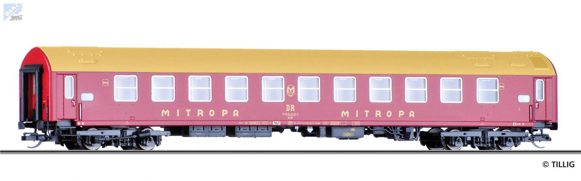 Tillig 16362 Lůžkový 4-osý vůz WLAB Y MITROPA DR