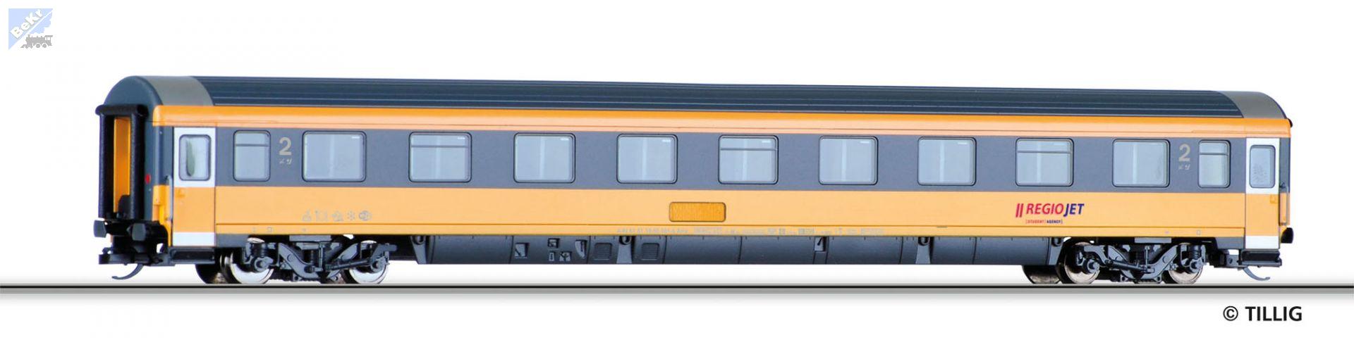 Tillig 16285 Osobní 4-osý vůz 2. tř. Amz REGIOJET A - RJ