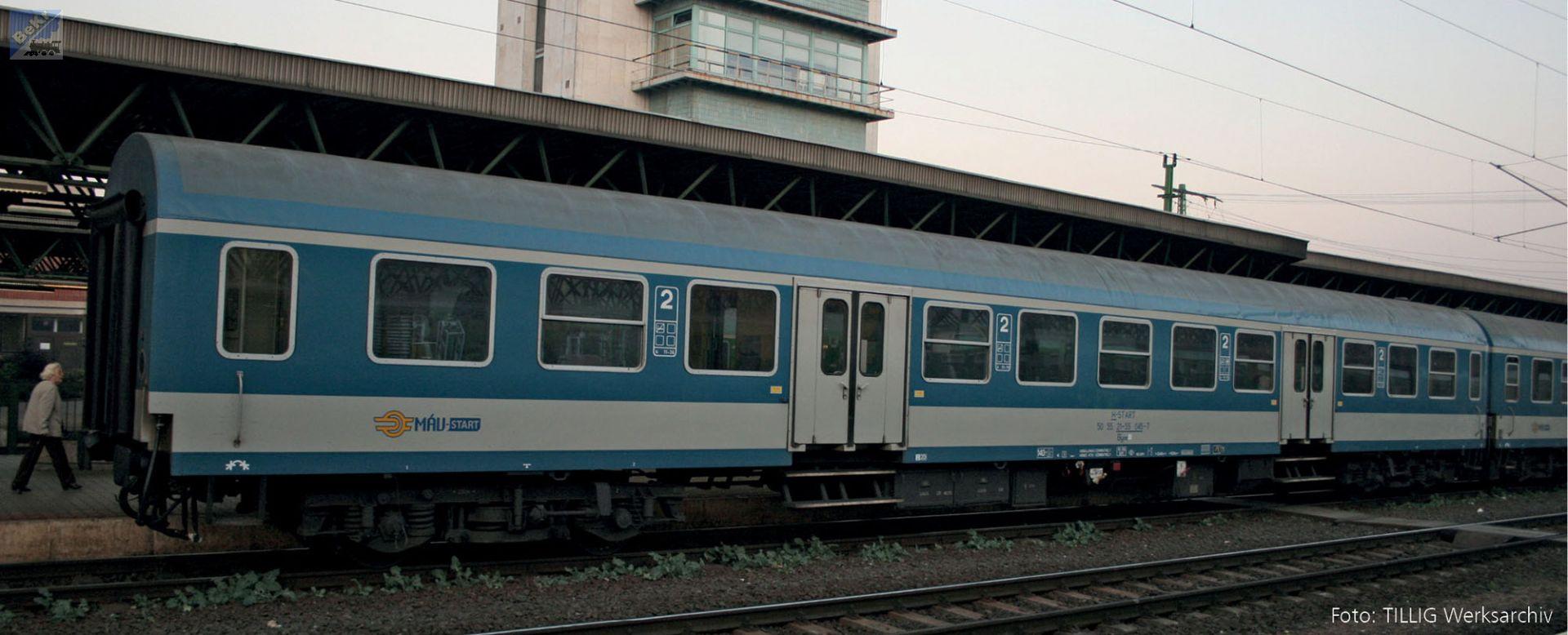 Tillig 12602 Osobní 4-osý vůz 2. tř. Byee MÁV - Start