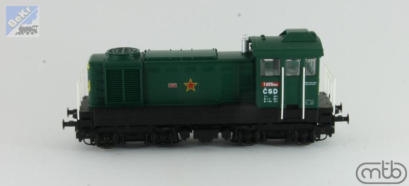 MTB 455004 Dieselová lokomotiva T 455.004 ČSD