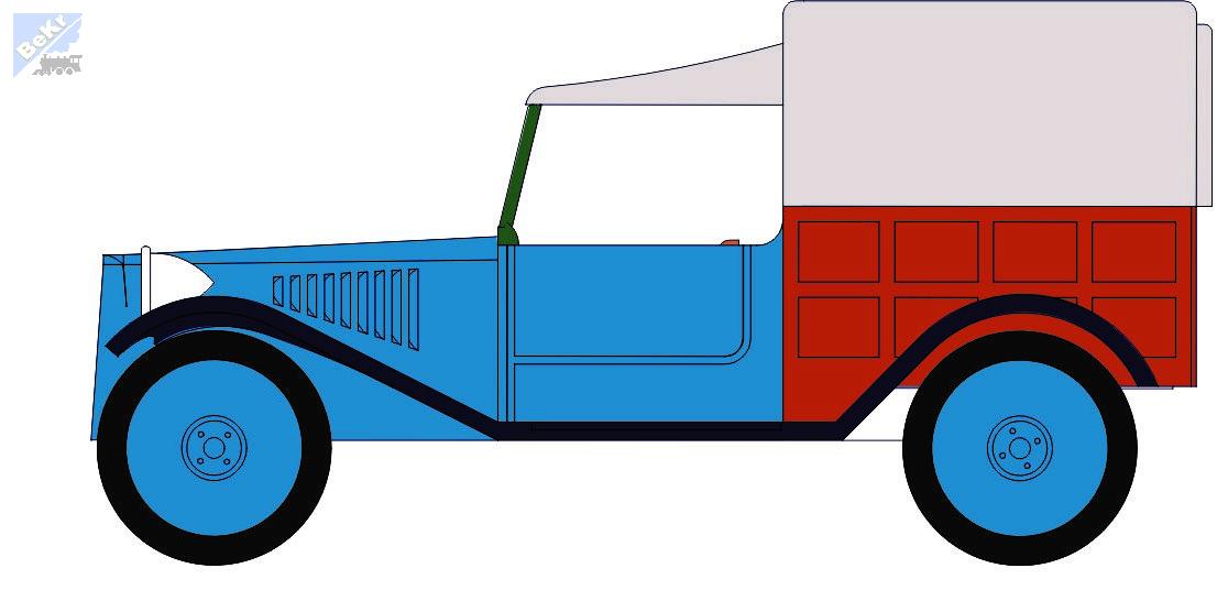 BuBi-model H080004 Tatra T 11 ,,modrá s plachtou,, !!! AKCE !!!