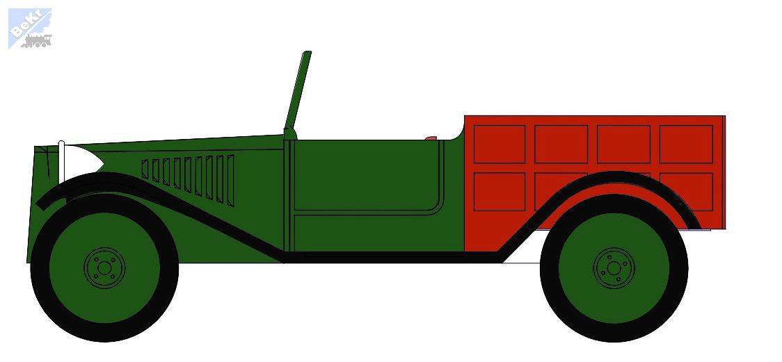 BuBi-model H080006 Tatra T 11 ,,zelená,, !!! AKCE !!!