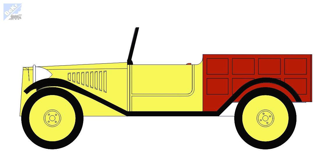 BuBi-model H080007 Tatra T 11 ,,žlutá,,!!! AKCE !!!