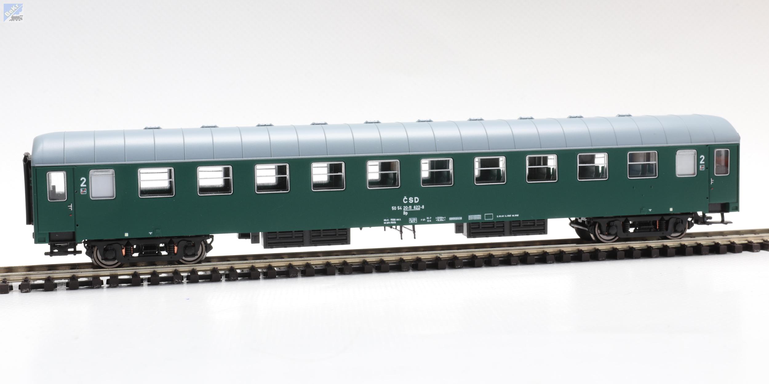 Igra model 97200027 Osobní 4-osý vůz 2. tř. Bp Depo-Praha 2 ČSD