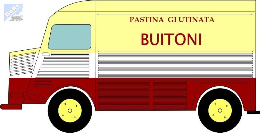 BuBi-model TT91004 Citroen Type H ,,Buitoni,, !!! AKCE !!!