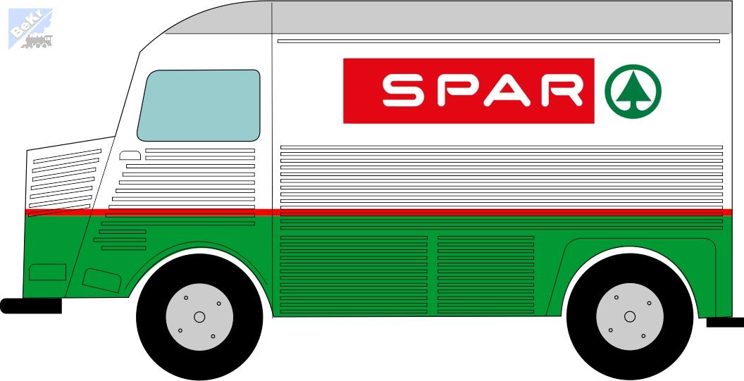 BuBi-model TT91002 Citroen Type H ,,SPAR,, !!! AKCE !!!