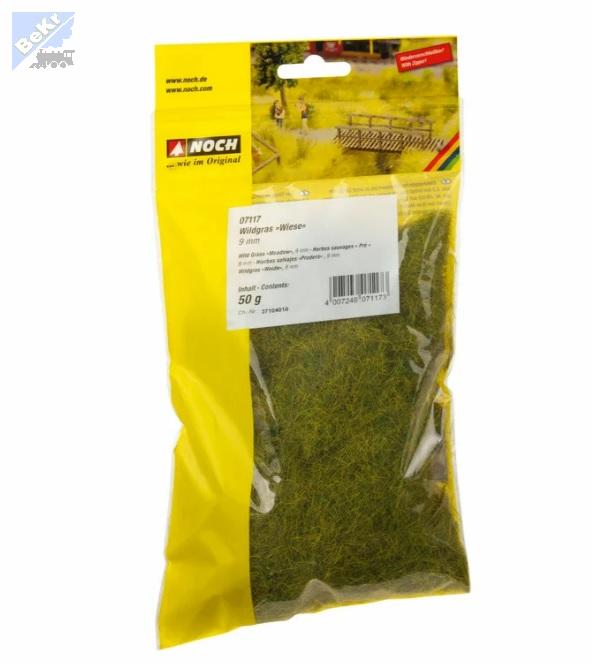 Noch 07117 Statická tráva 9 mm, divoká tráva, louka, 50 g