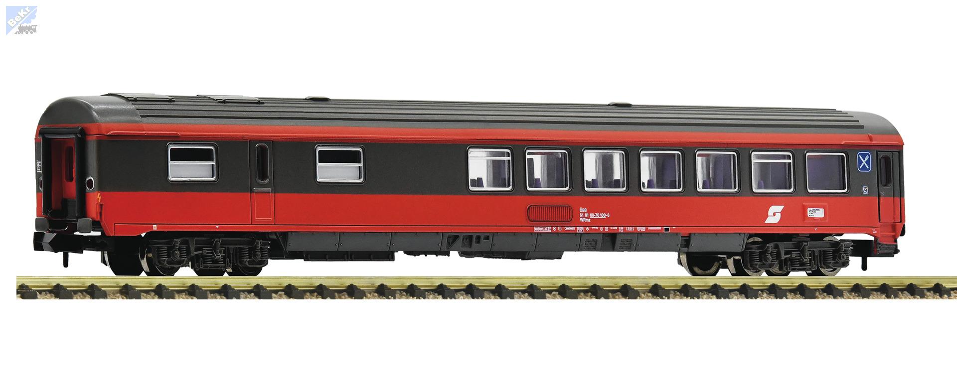 Fleischmann 814514 Jídelní, restaurační 4-osý vůz WRmz Eurofima ÖBB
