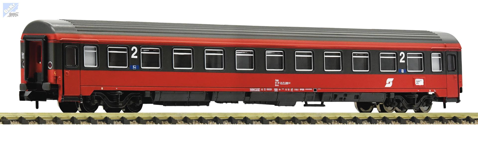Fleischmann 814511 Osobní 4-osý vůz 2. tř. Bmz Eurofima ÖBB