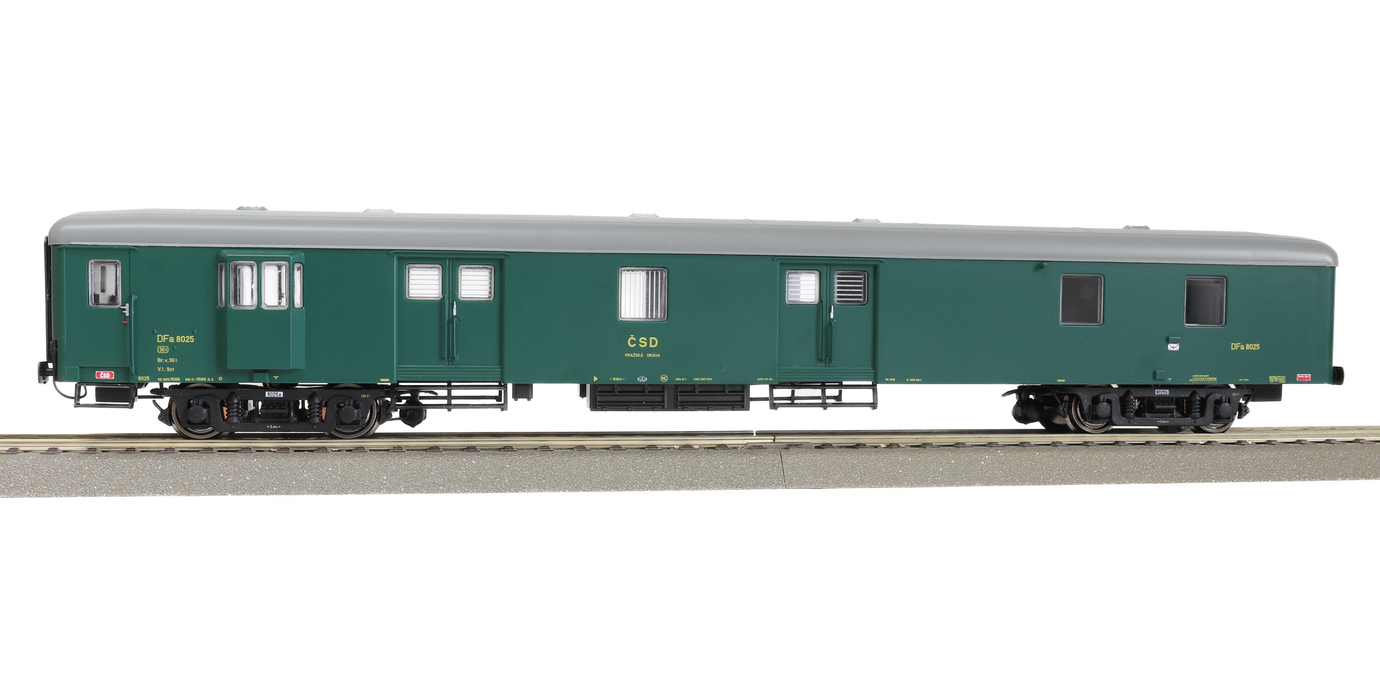 Igra model 97210014 Služební, poštovní 4-osý vůz DFa Praha ČSD