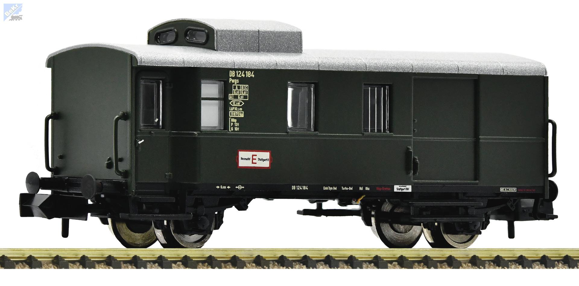 Fleischmann 830153 Služební, zavazadlový 2-osý vůz Pwgs DB
