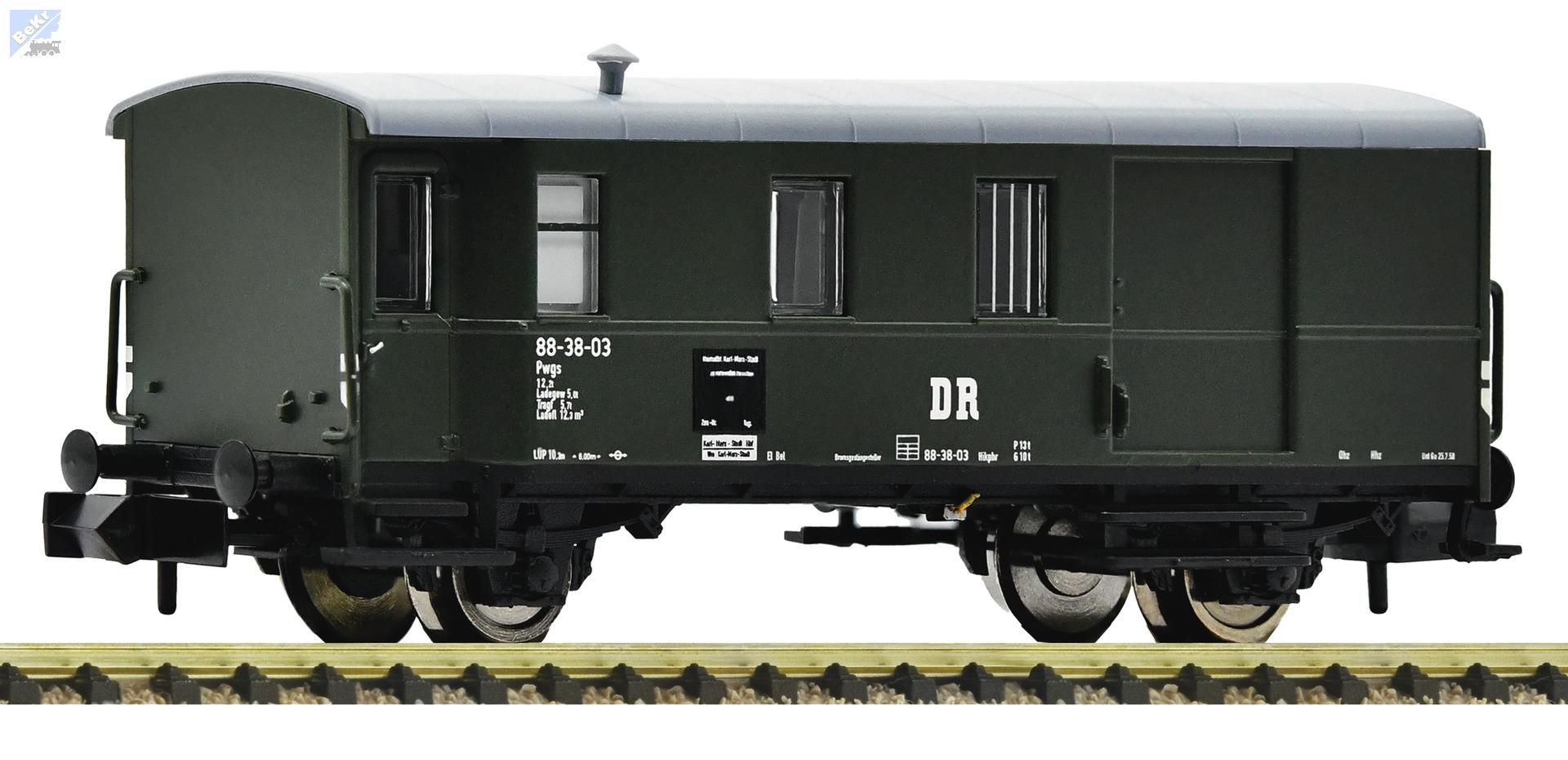 Fleischmann 830154 Služební, zavazadlový 2-osý vůz Pwgs DR