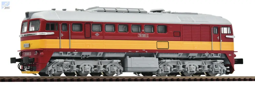 Roco 7390002 Dieselová lokomotiva T 781 505-3 ČSD Sergej se zvukem