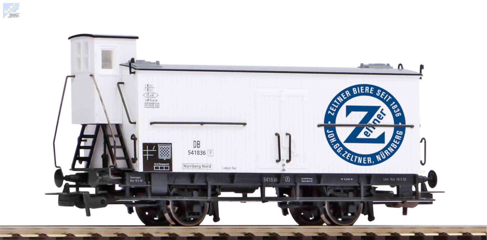 Piko 24507 Uzavřený 2-osý vůz G pivák "Zeltner" DB