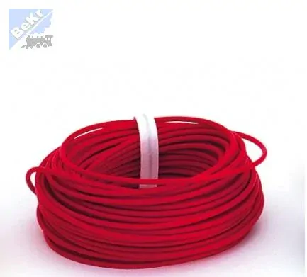 Tillig 08972črv Vodič 0,14mm², vnější průměr 0,9mm, 10m, červený
